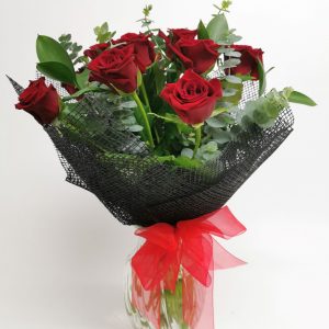 Valentine's Day Single Red Rose